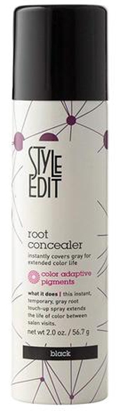 Dye hair roots - Style Edit Root Concealer Touch Up Spray | 40plusstyle.com