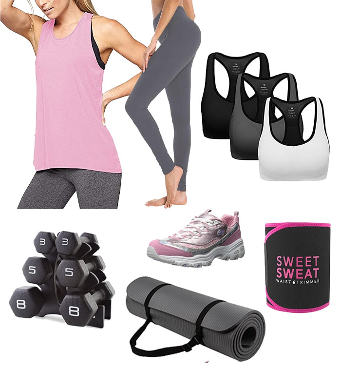 Amazon workout outfits | 40plusstyle.com