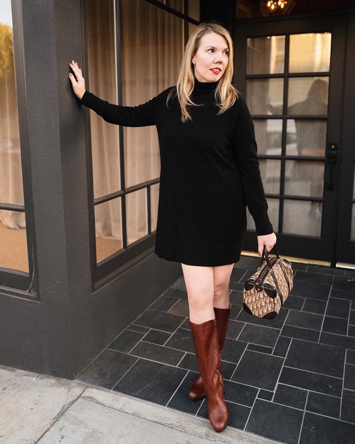 how to dress when you're petite - pay attention to boot length | 40plusstyle.com