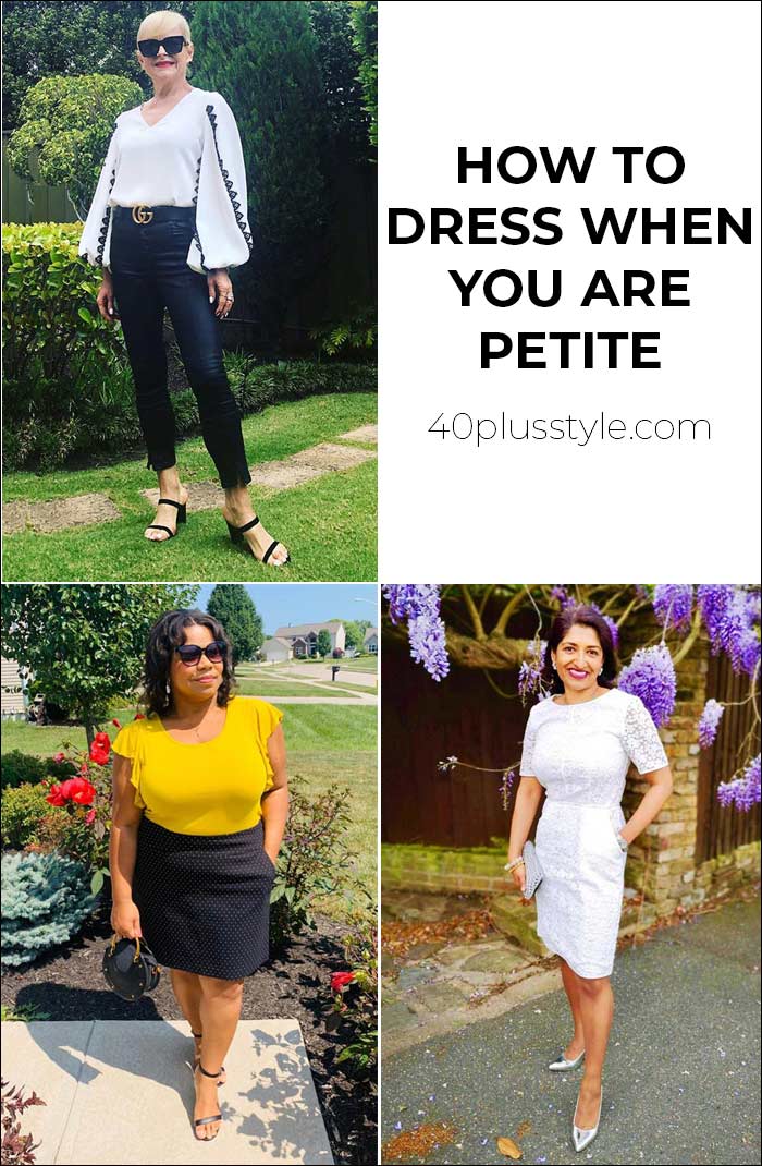 How to dress when you are petite | 40plusstyle.com