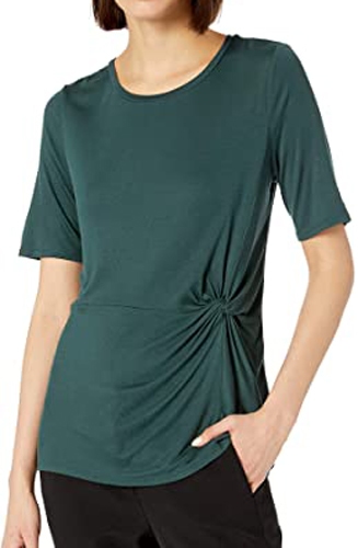 Lark & Ro side knot detail top | 40plusstyle.com