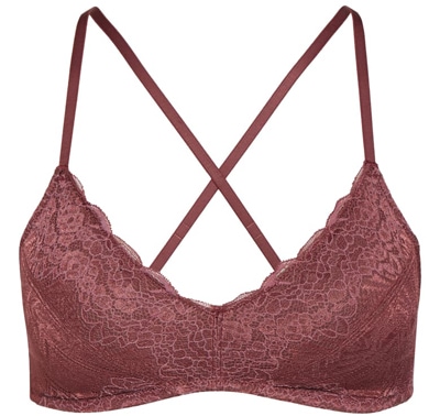 Madewell Suzanne Lace Padded Bralette | 40plusstyle.com