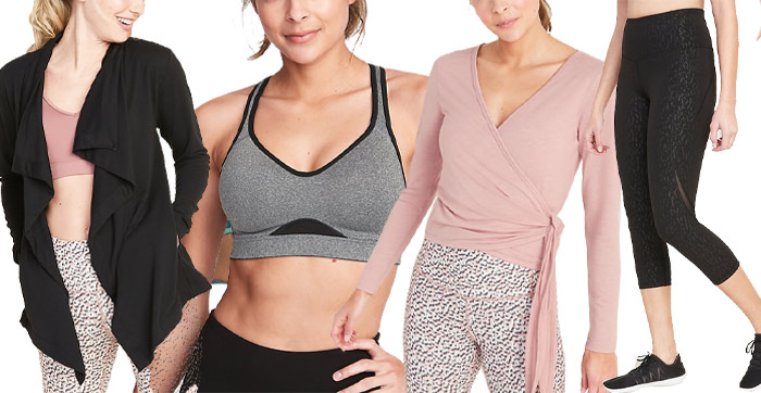 Best workout clothes from Old Navy | 40plusstyle.com