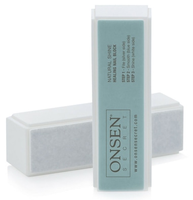 Manicure at home - Onsen Professional Nail Buffer Block | 40plusstyle.com