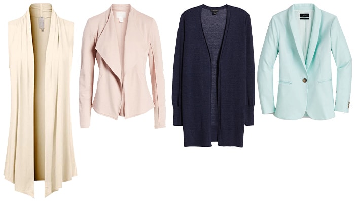 cardigans and coats for petites | 40plusstyle.com