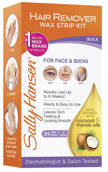 Sally Hansen Hair Remover Wax Kit | 40plusstyle.com