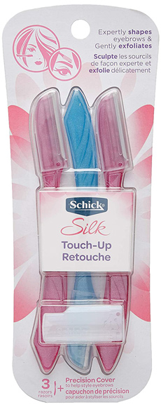 Schick Silk Touch-Up Multipurpose Exfoliating Dermaplaning Tool | 40plusstyle.com