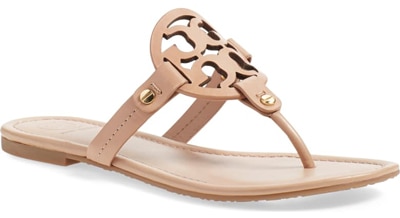 best women's sandals - Tory Burch 'Miller' Flip Flop | 40plusstyle.com