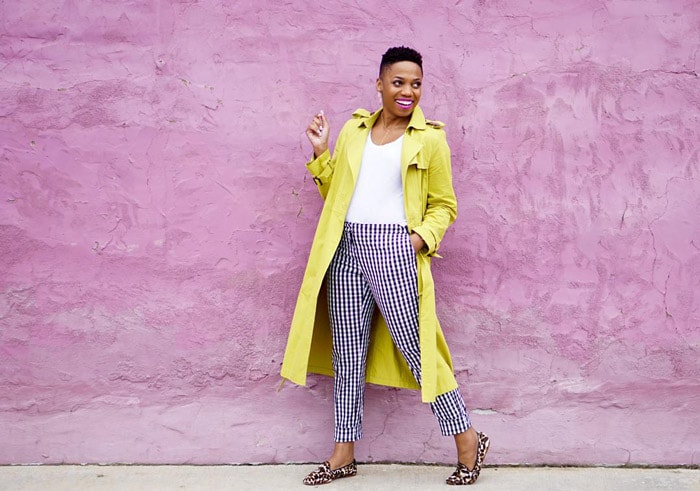 The perfect yellow coat | 40plusstyle.com