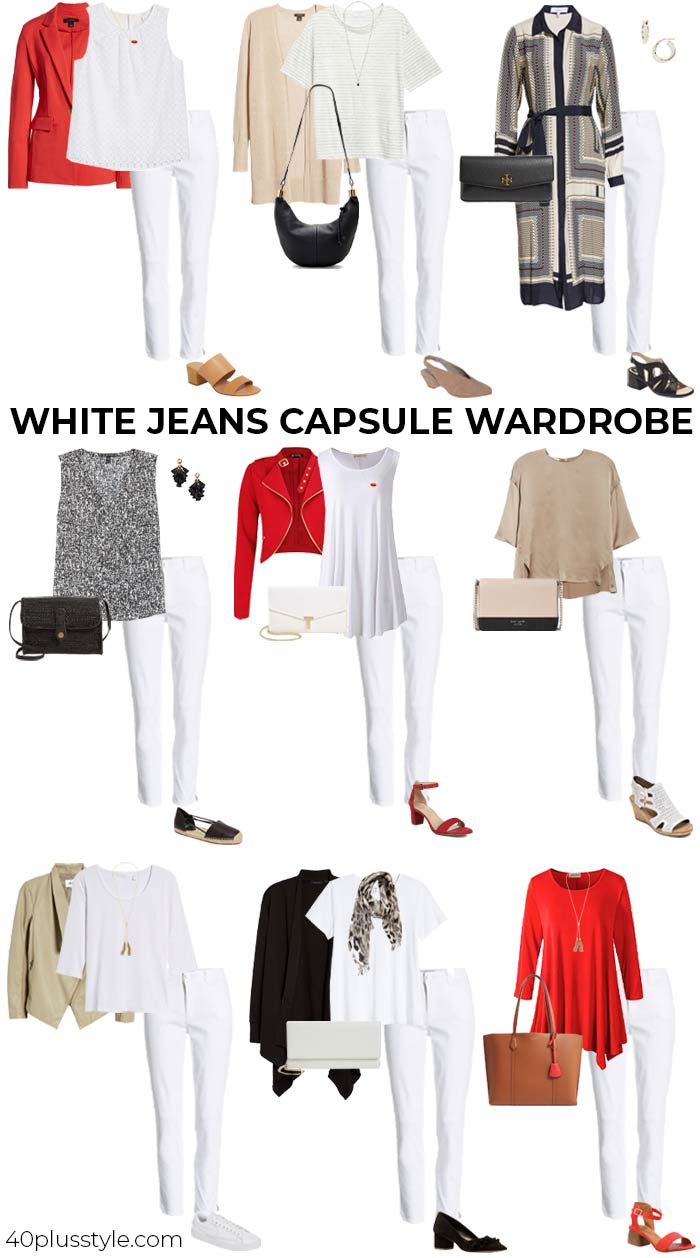 How To Wear White Pants Over 40 Lots Of Outfit Ideas With White Pants