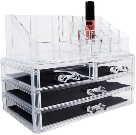 Ikee Design Acrylic Cosmetic Storage Organizer | 40plusstyle.com