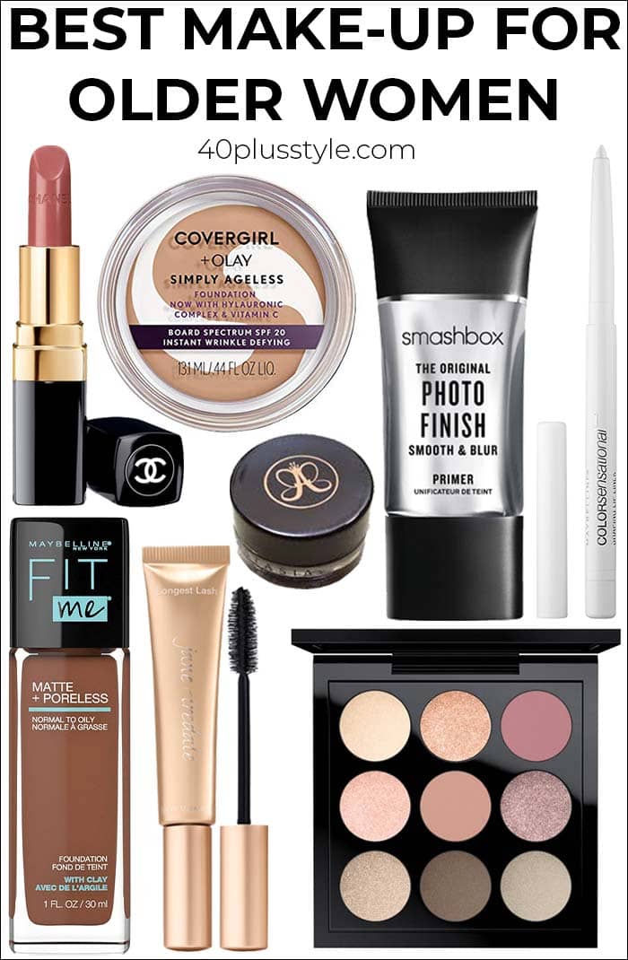 Best make up for older women: The definitive guide to what should be in your make up bag | 40plusstyle.com