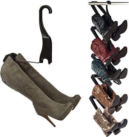 Boot Butler Hanging Boot Storage Rack | 40plusstyle.com