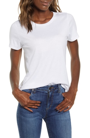 Best white t-shirts - BP. crewneck t-shirt | 40plusstyle.com