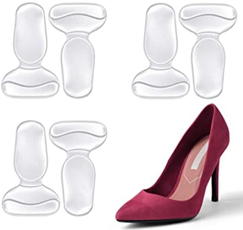 FOCONEE high heel cushion silicone shoe pads | 40plusstyle.com