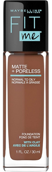 Make up for older women - Maybelline Fit Me Matte + Poreless Liquid Foundation Makeup | 40plusstyle.com
