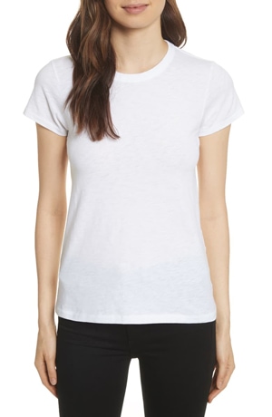 Best white t-shirts - rag & bone 'The Tee' | 40plusstyle.com