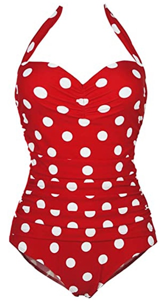 COCOSHIP One Piece Retro Swimwear | 40plusstyle.com