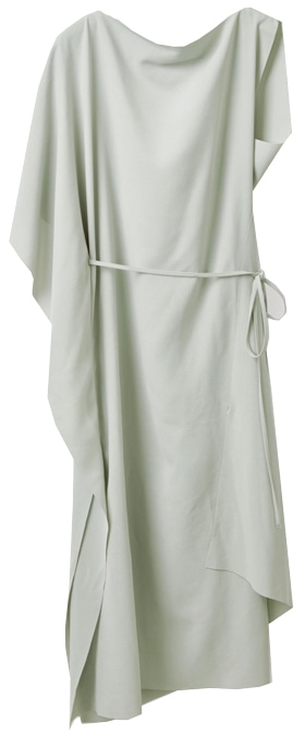 COS draped dress | 40plusstyle.com