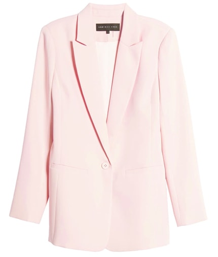 Endless Rose tailored blazer | 40plusstyle.com