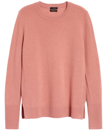 Halogen cashmere sweater | 40plusstyle.com