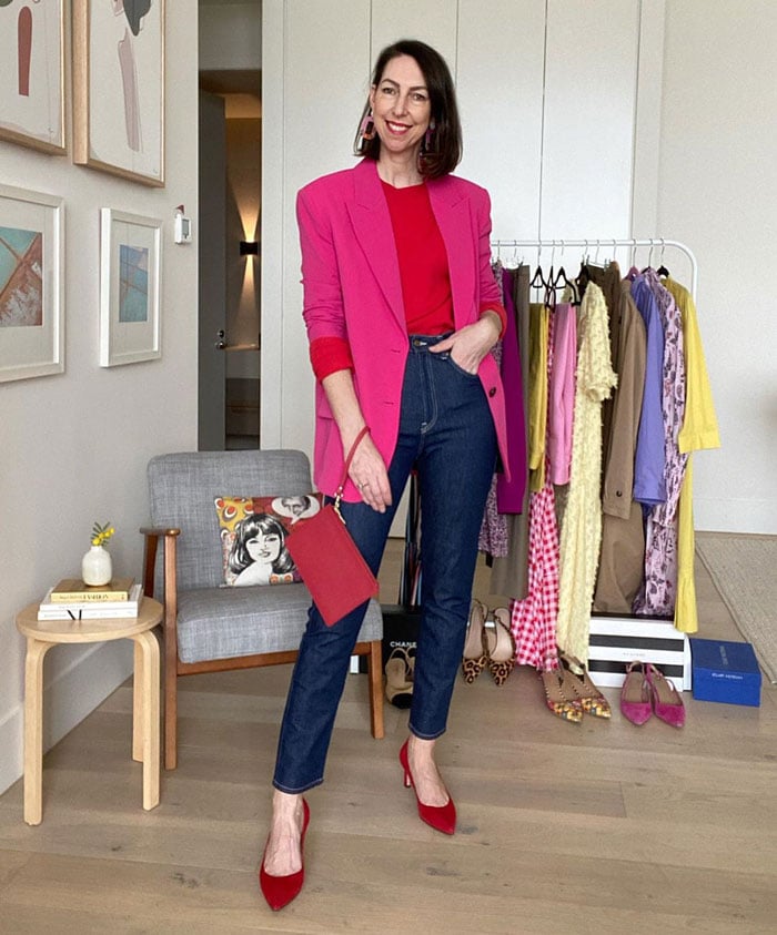 How to style Red and Pink 