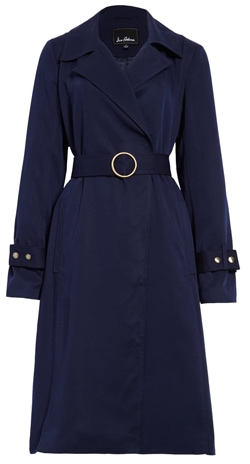 Sam Edelman belted trench coat | 40plusstyle.com