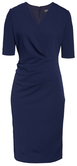 Tahari sheath dress | 40plusstyle.com