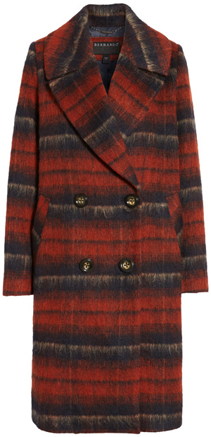 Men-inspired coat | 40plusstyle.com