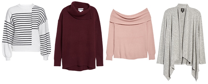 Sweaters for a fall capsule wardrobe | 40plusstyle.com