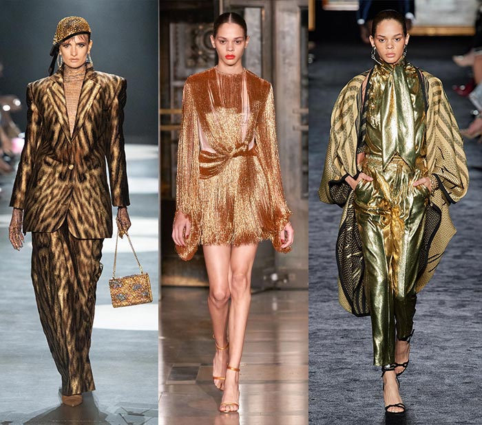 wearing gold for fall 2022 | 40plusstyle.com