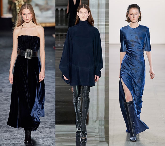 navy is a stylish alternative to black for fall 2022 | 40plusstyle.com