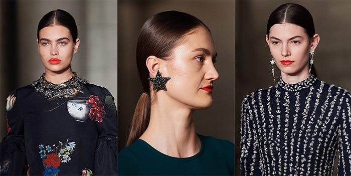 star jewelry at Oscar de la Renta | 40plusstyle.com