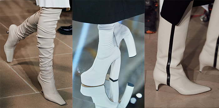fall boot trends - white boots | 40plusstyle.com