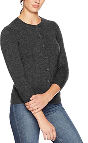 Lark & Ro cashmere sweater | 40plusstyle.com