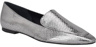 Low heel party shoes - Marc Fisher LTD 'Enaba' square toe loafer | 40plusstyle.com