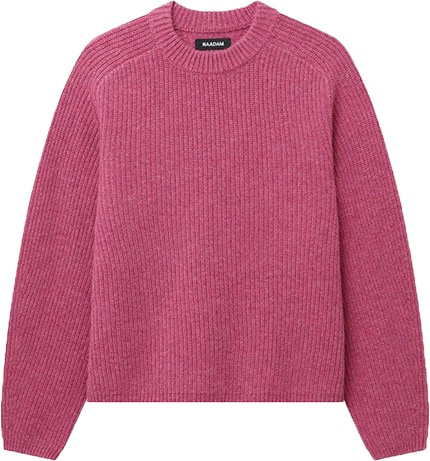 NAADAM cashmere ribbed mock neck sweater | 40plusstyle.com