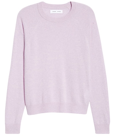 Samsøe Samsøe cashmere sweater | 40plusstyle.com