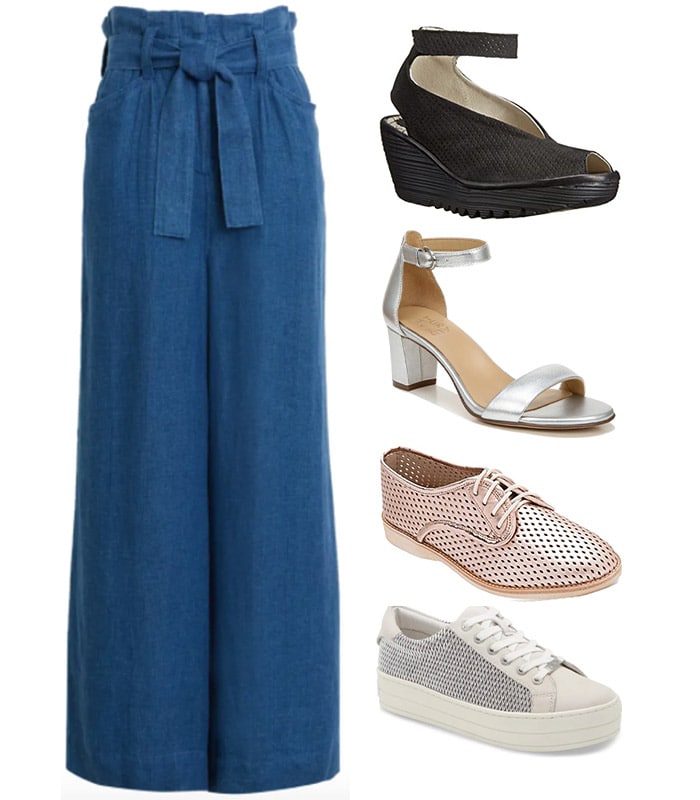 Wide leg pants | 40plusstyle.com