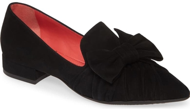 Pas de Rogue 'Janet' bow flat | 40plusstyle.com