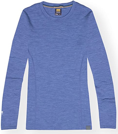 MERIWOOL base layer thermal shirt | 40plusstyle.com