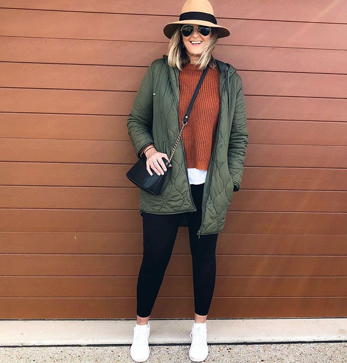 Nic in a winter outfit | 40plusstyle.com