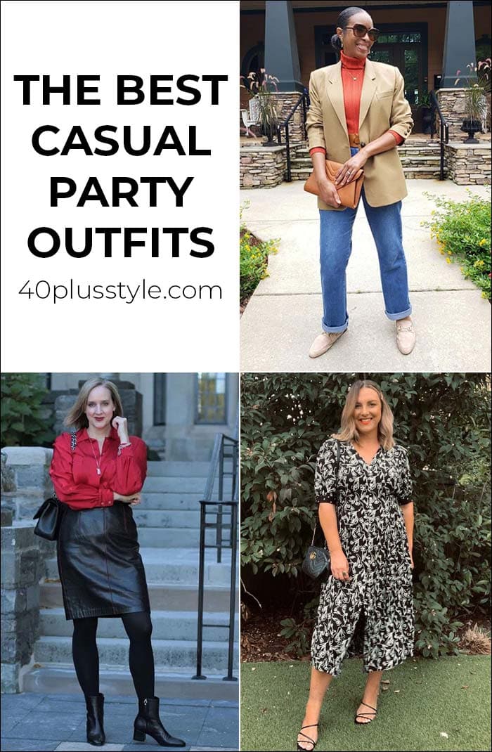 The best casual party outfits that still make an impact | 40plusstyle.com