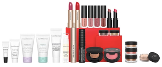 bareMinerals 24 Days of Clean Beauty: Advent Calendar with Mini Makeup & Skincare Favorites | 40plusstyle.com