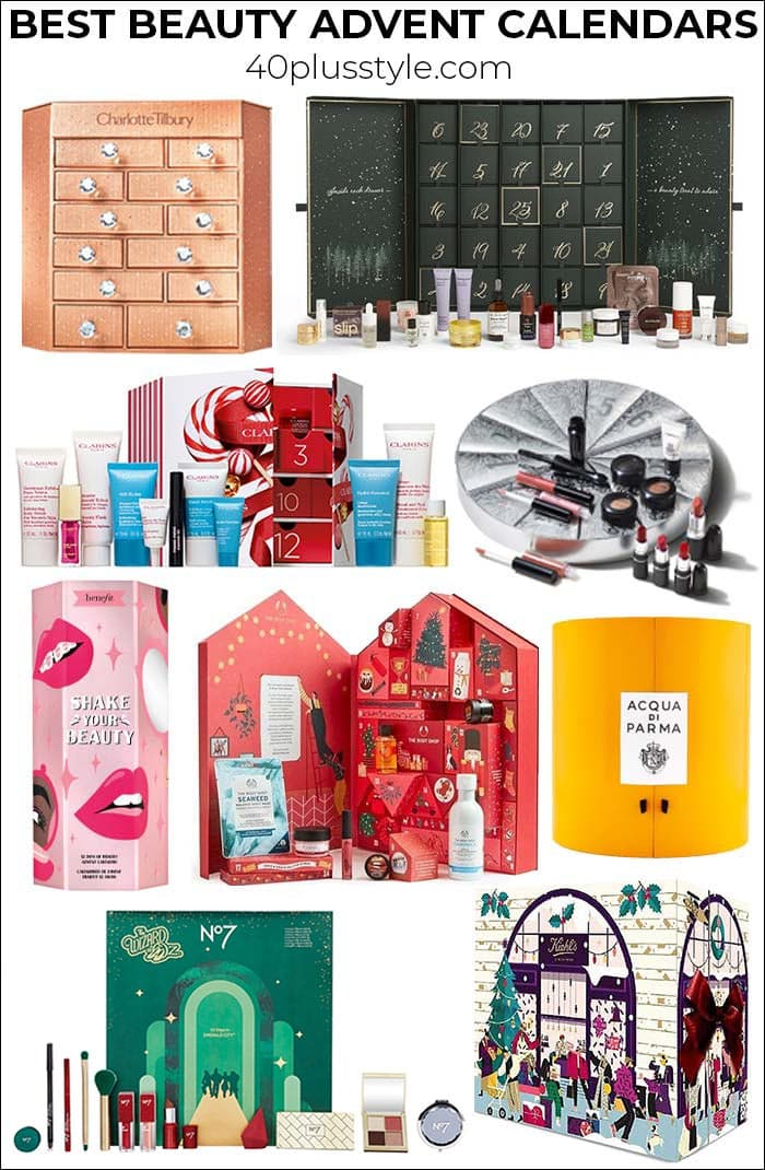 The best beauty advent calendars for women to countdown to Christmas | 40plusstyle.com