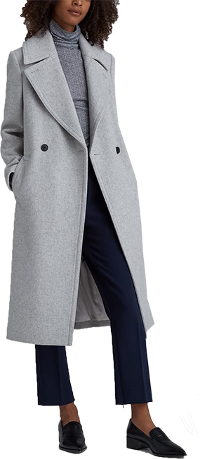 Club Monaco Daylina wool coat | 40plusstyle.com