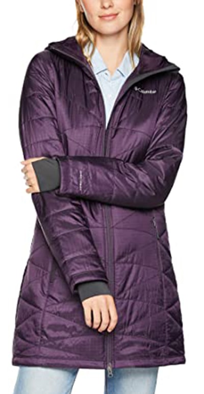 Columbia Mighty Lite hooded jacket | 40plusstyle.com