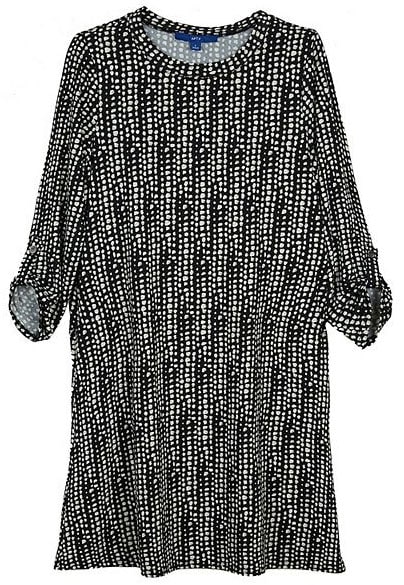 Kohl's Apt. 9® tab-sleeve shift dress | 40plusstyle.com