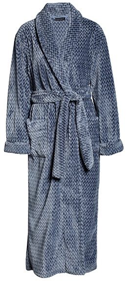 Natori plush robe Plush Jaquard Robe | 40plusstyle.com
