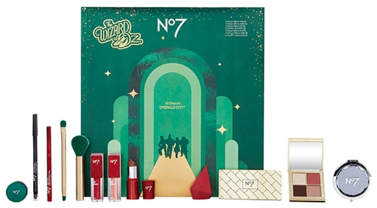 Beauty advent calendars - No7 Wizard of Oz 12 Days in Emerald City Beauty Calendar | 40plusstyle.com